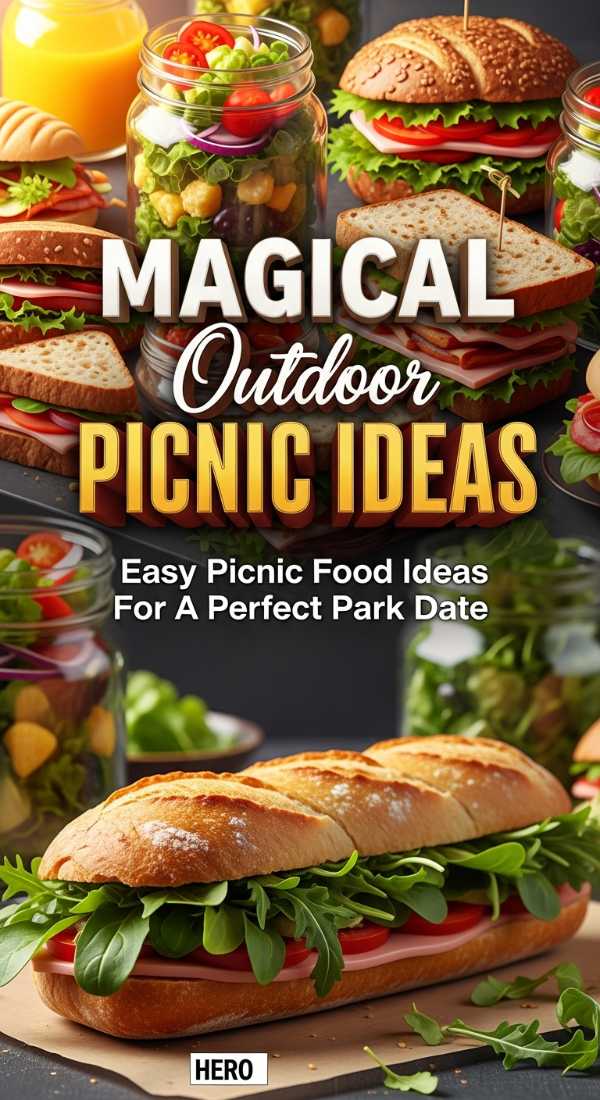 Easy Picnic Food Ideas For A Perfect Park Date 69edb5a69998c