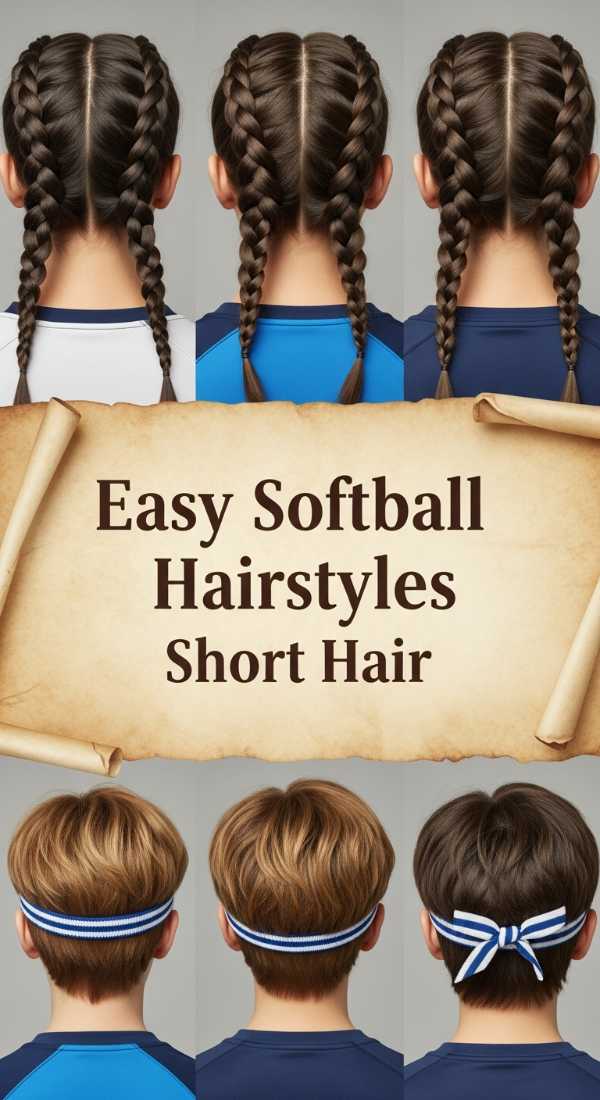 Easy Softball Hairstyles Short Hair 69e742deaa8bd