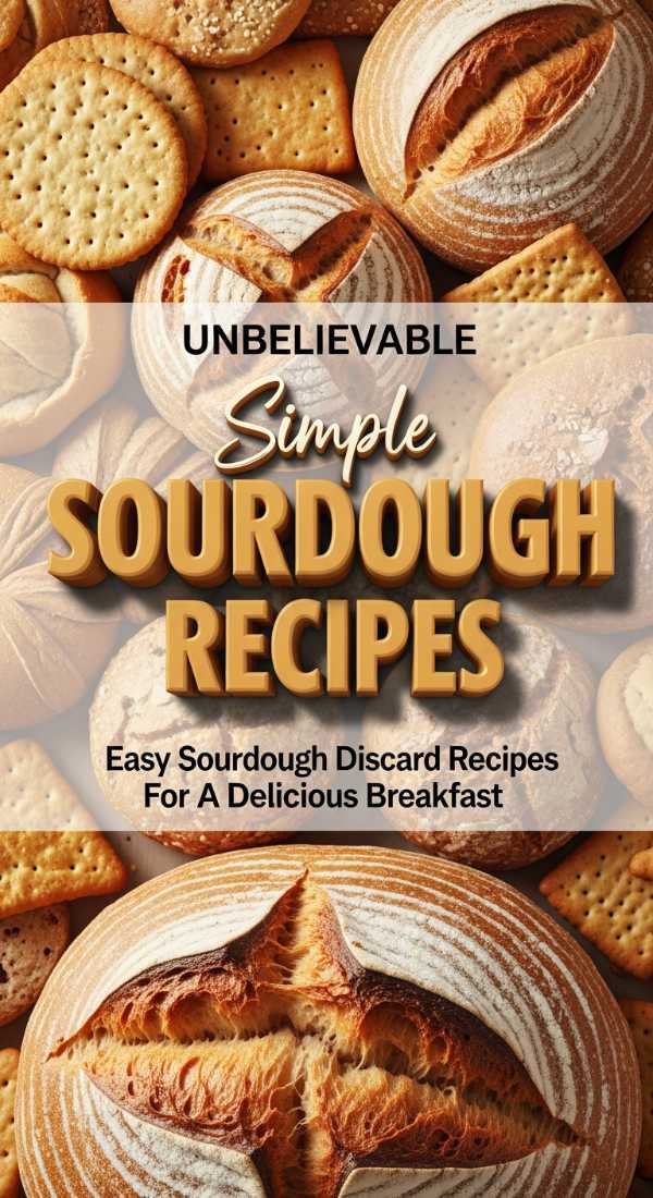 Easy Sourdough Discard Recipes For Homemade Bread 69edb904e0f21