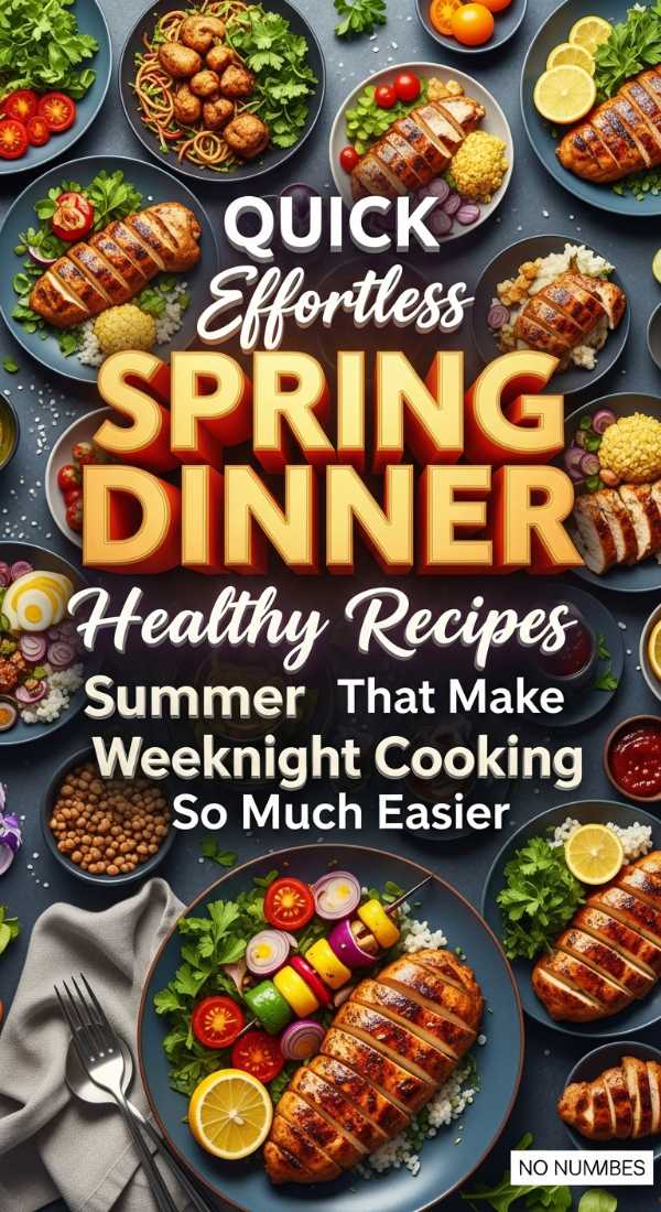 Easy Spring Dinner Ideas For Busy Nights 69eefdfb75ded