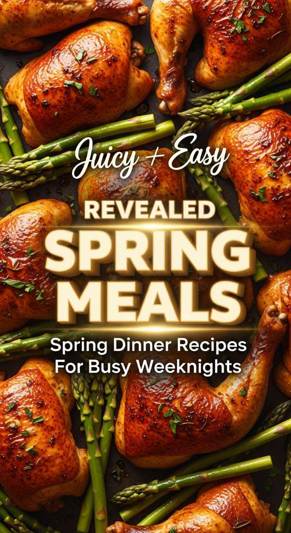 Easy Spring Dinner Ideas For Busy Weeknights 69edb8f3bf5b5