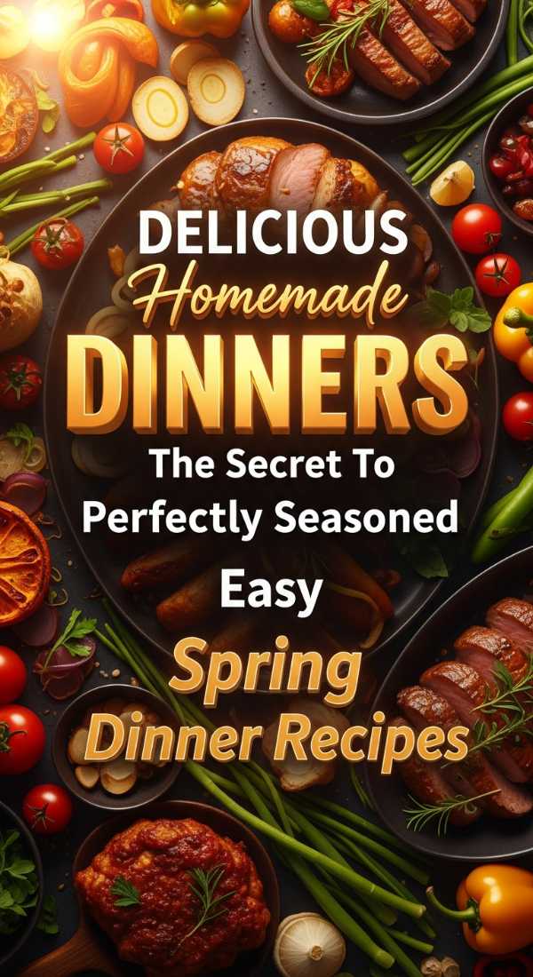 Easy Spring Dinner Recipes To Try 69edb5c17b796