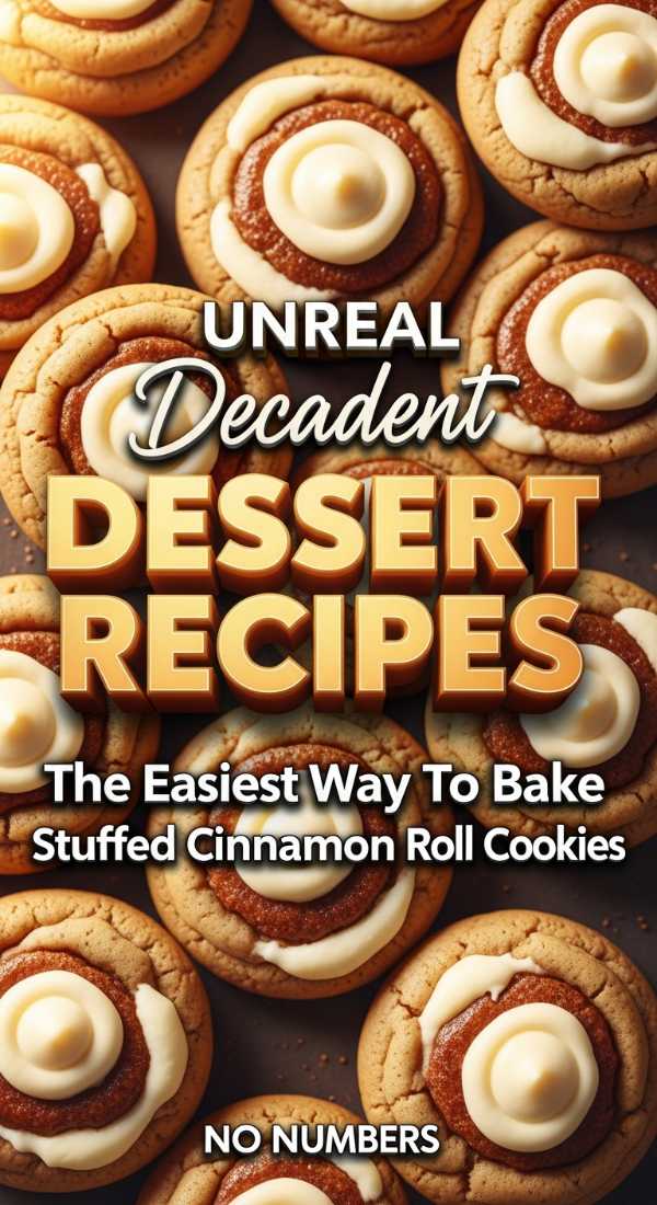 Easy Stuffed Cinnamon Roll Cheesecake Cookies 69e9b9d30c3de