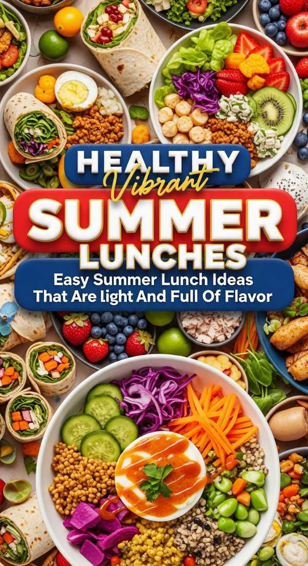 Easy Summer Lunch Ideas For Light Healthy Meals 69ef028e97b4b