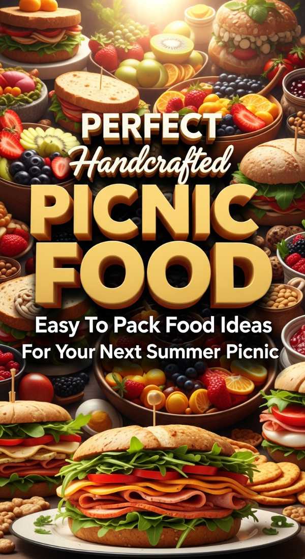 Easy To Pack Food Ideas For Your Summer Picnic 69f2012c205da