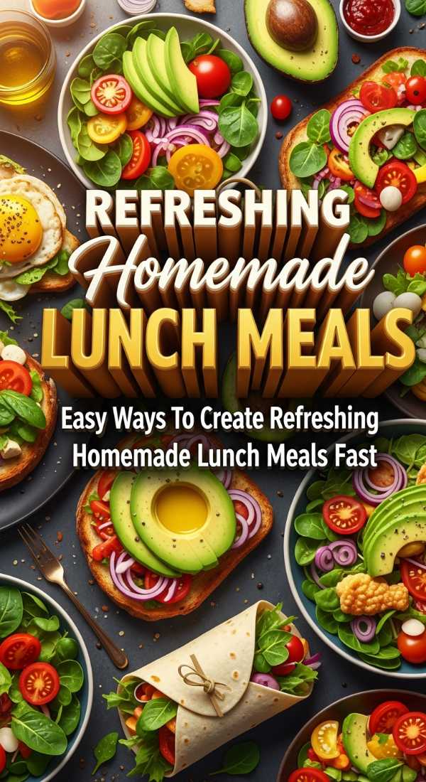 Easy Ways To Create Refreshing Homemade Lunch Meals Fast 69e5cd9873e39