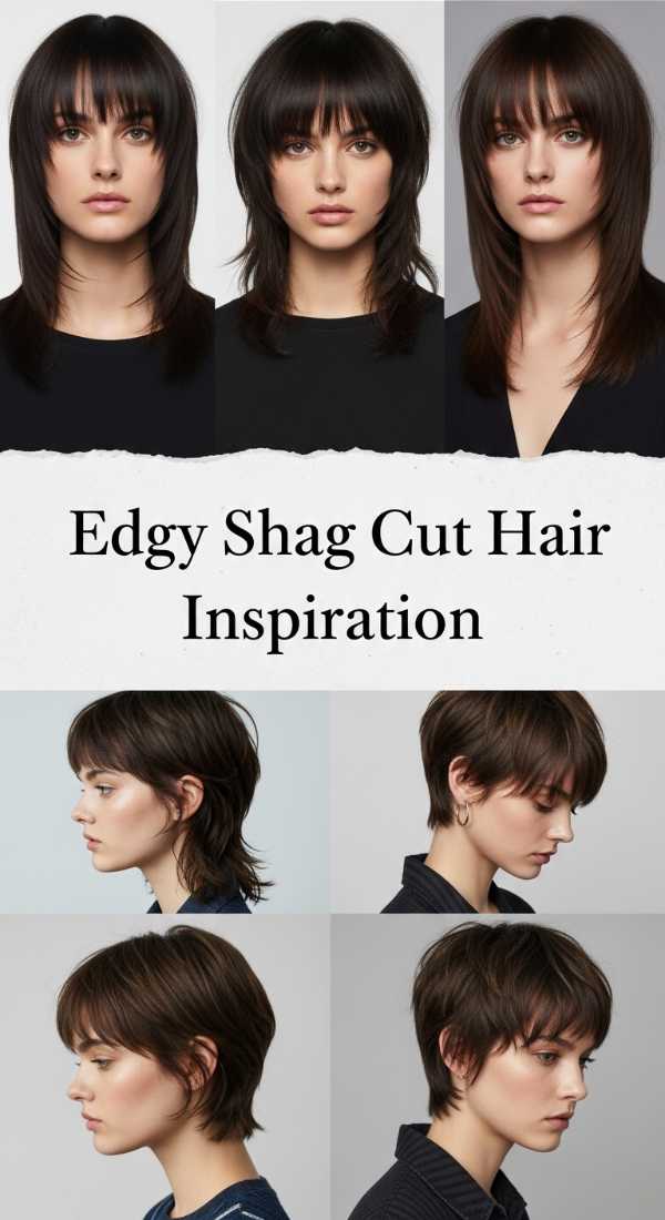 Edgy Shag Cut Hair Inspiration 69ee51ce52d6d