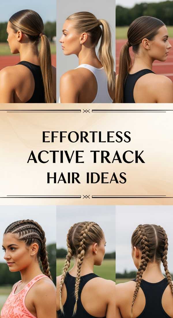 Effortless Active Track Hair Ideas
