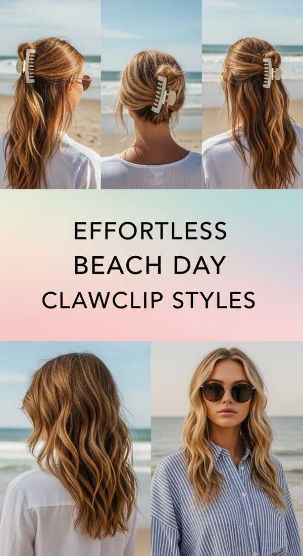 Effortless Beach Day Clawclip Styles 69ee51ac8d540