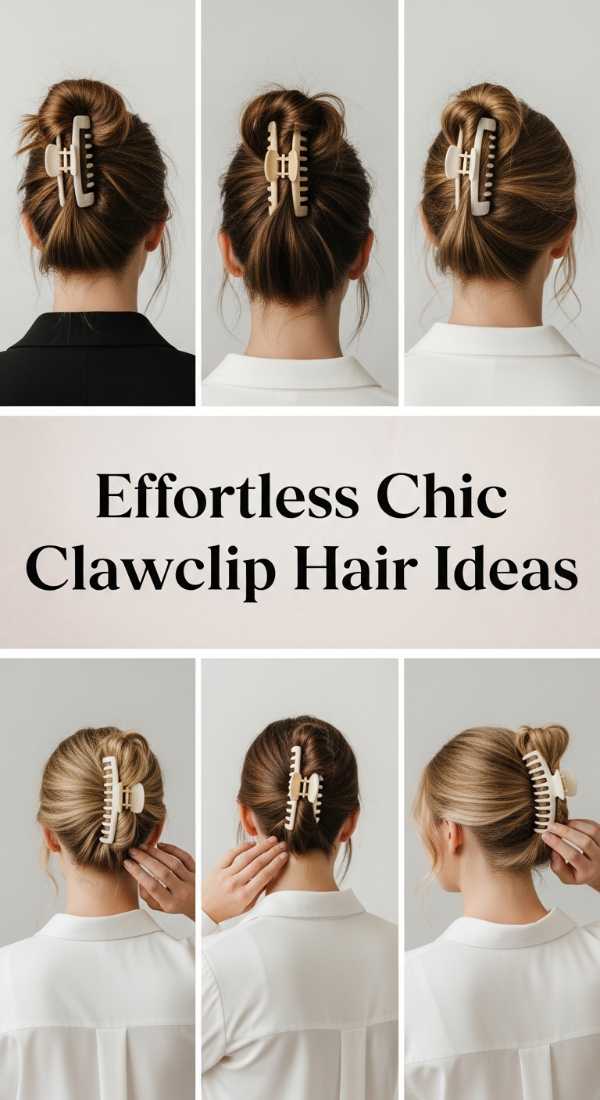 Effortless Chic Clawclip Hair Ideas 69f33d793d09e