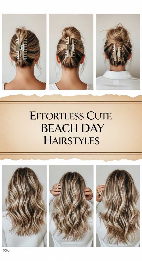 Effortless Cute Beach Day Hairstyles 69f261c751028