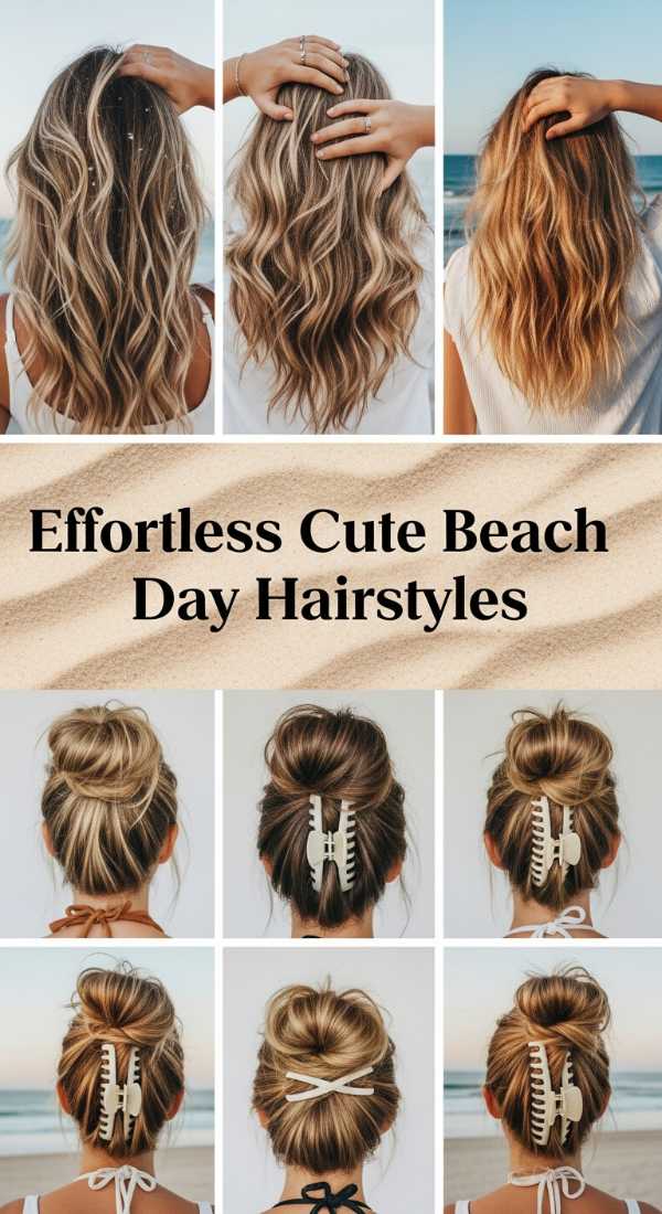 Effortless Cute Beach Day Hairstyles 69f33d945dfe2
