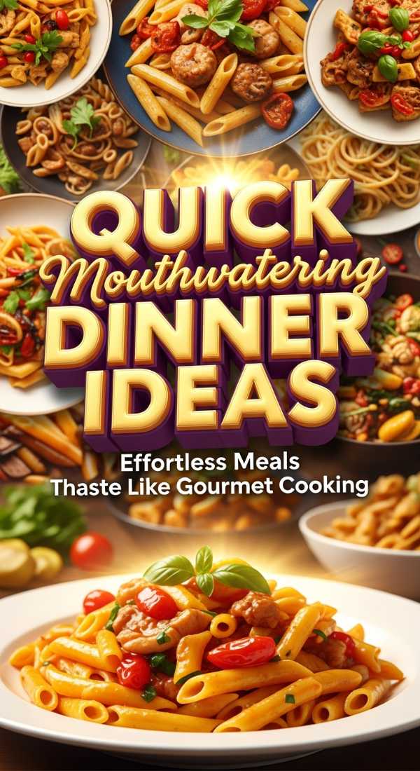 Effortless Gourmet Dinner Ideas For Busy Nights 69dfdaedb28ca