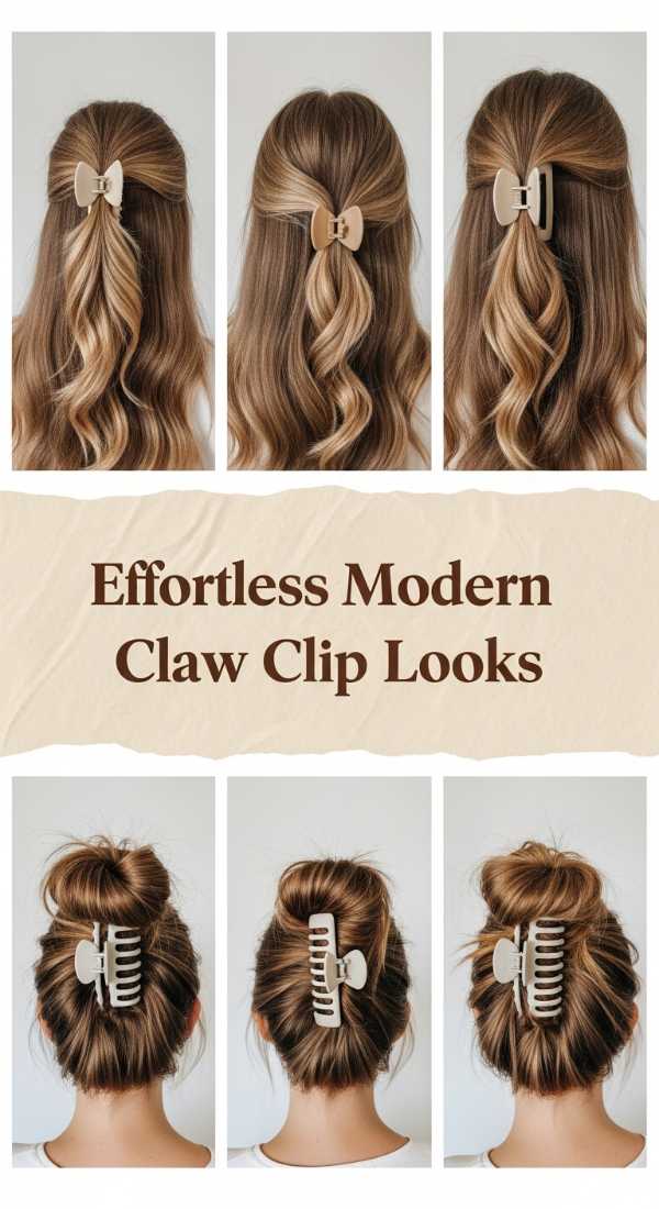 Effortless Modern Claw Clip Looks 69ee52f9a5ae8