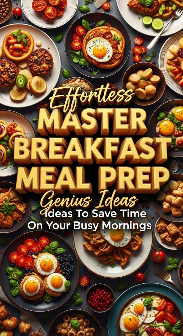 Effortless Morning Breakfast Meal Prep Ideas 69eb90ebe4556
