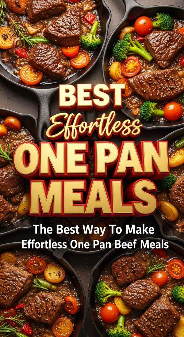 Effortless One Pan Beef Meals For Easy Cleanup 69eb0f40d2e5a