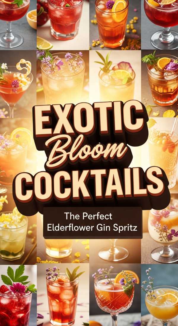 Elderflower Gin Spritz Spring Cocktail 69de7d6d28224