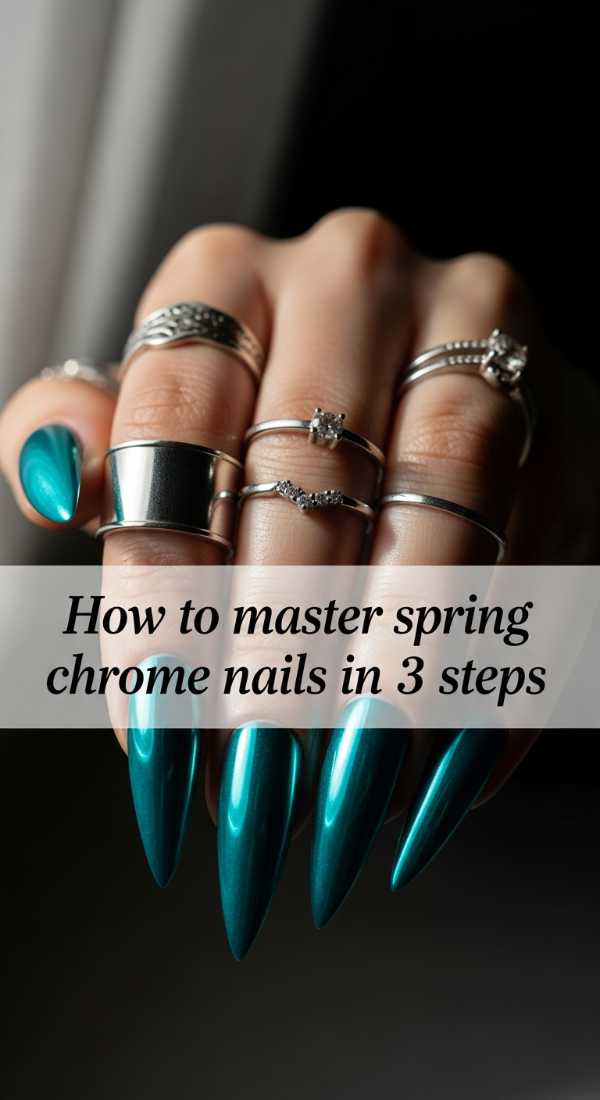 Electric Teal Chrome Bold Spring Trends 69e31ef0961d1