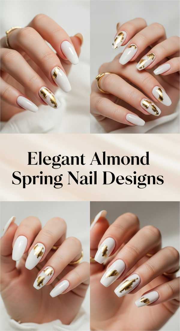 Elegant Almond Spring Nail Designs 69df3acf5a6d3