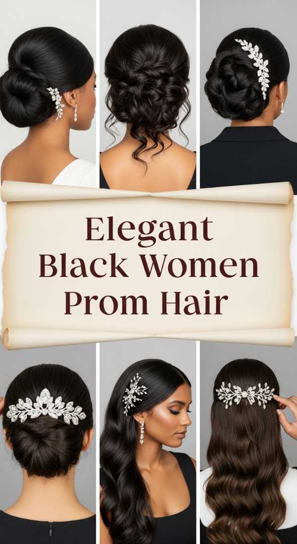 Elegant Black Women Prom Hair 69f262c380e91
