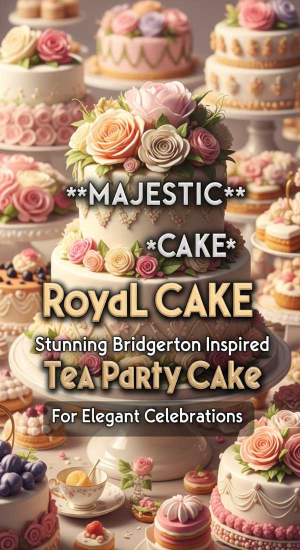 Elegant Bridgerton Inspired Tea Cake 69f20ad315d53