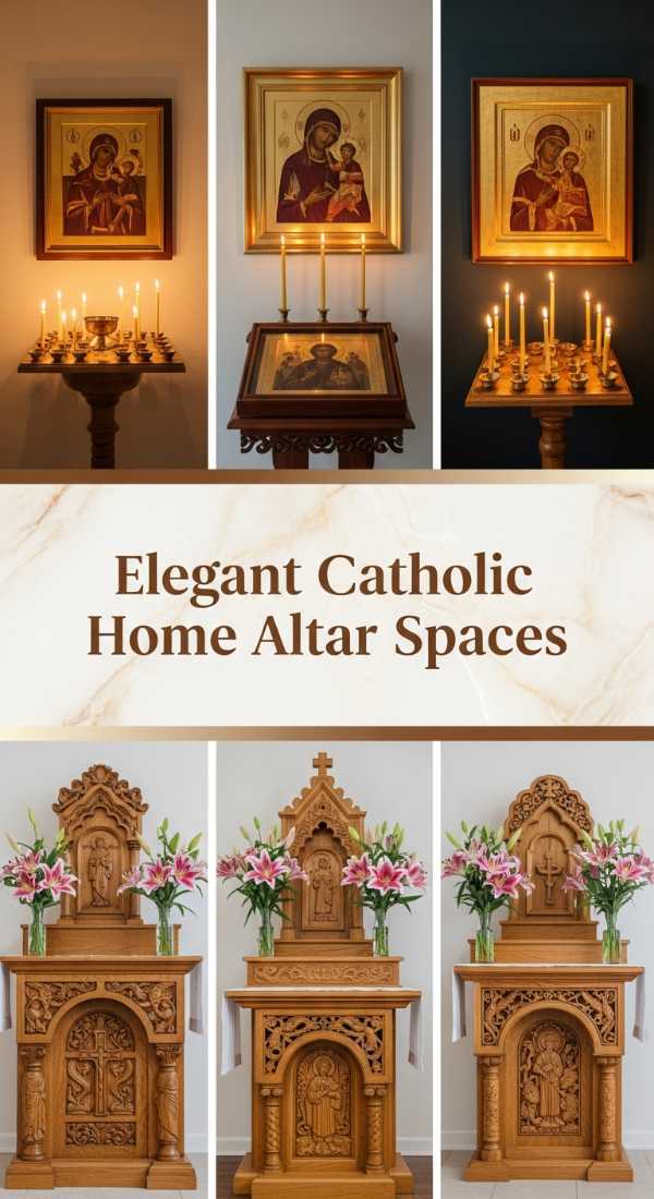 Elegant Catholic Home Altar Spaces 69df1fc996261
