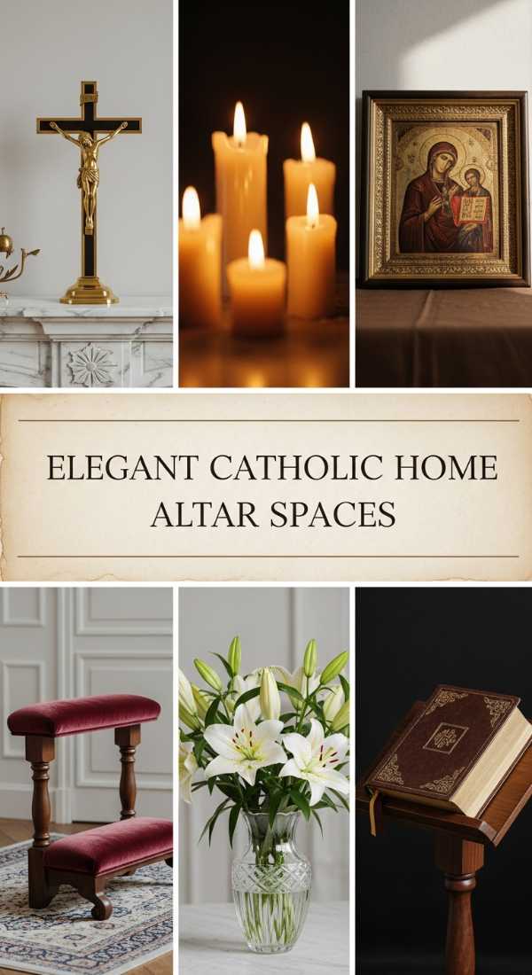 Elegant Catholic Home Altar Spaces 69df20e632b0d