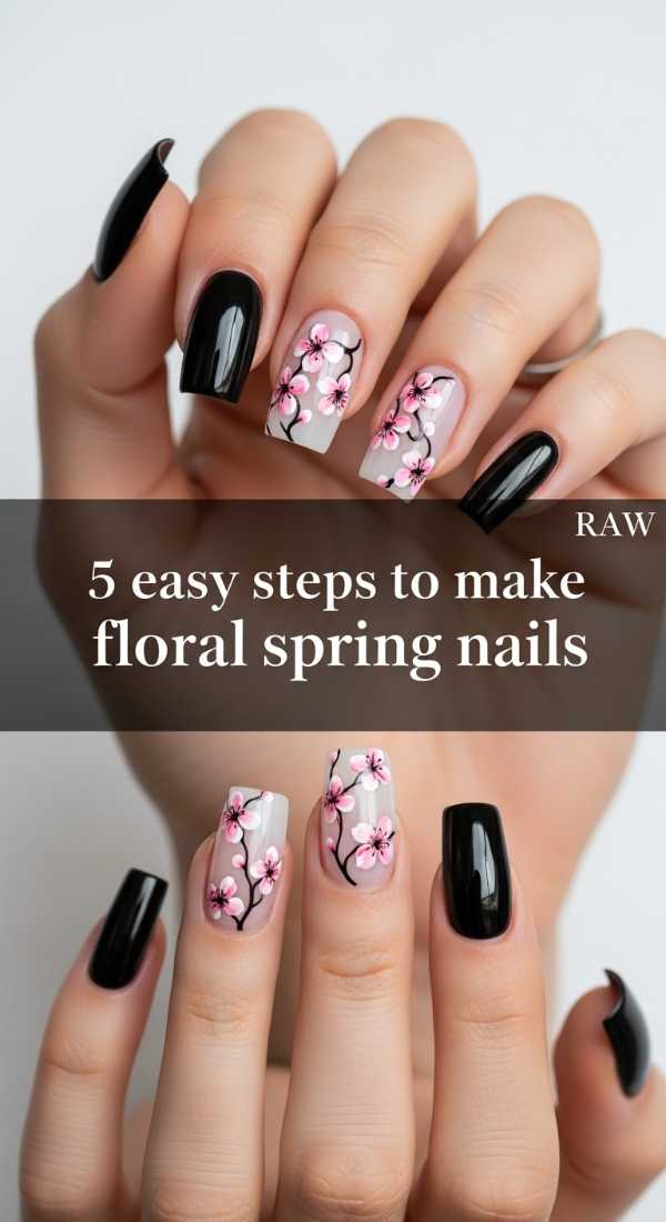 Elegant Cherry Blossom Spring Nail Tutorial 69e31eec5f168