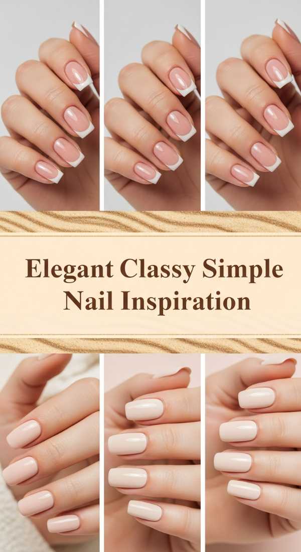 Elegant Classy Simple Nail Inspiration 69e72ccc2878e