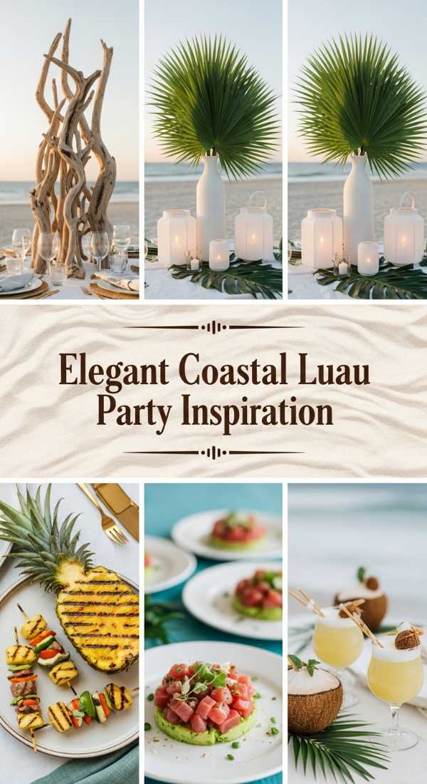 Elegant Coastal Luau Party Inspiration 69e32c4a5bfe3