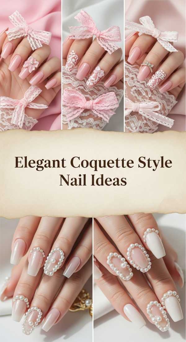 Elegant Coquette Style Nail Ideas 69f24a6c200e5