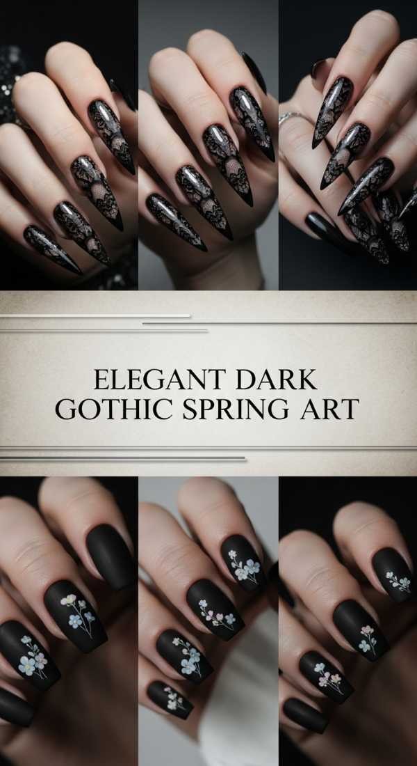 Elegant Dark Gothic Spring Art 69f0cc3884041