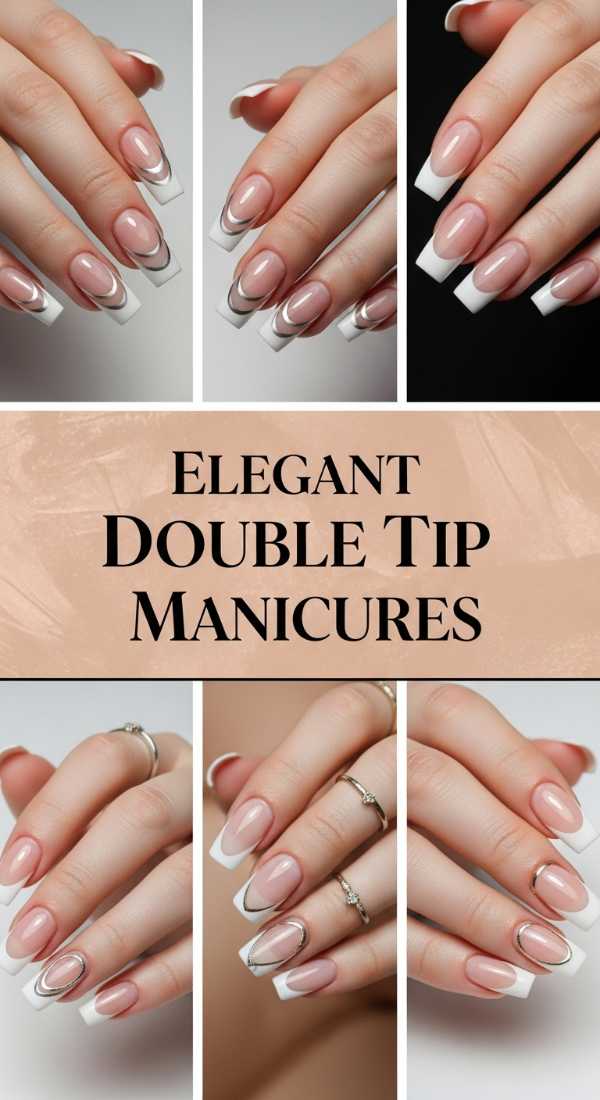 Elegant Double Tip Manicures 69e72cc1a7778