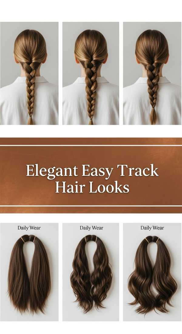 Elegant Easy Track Hair Looks 69df3fc322f11