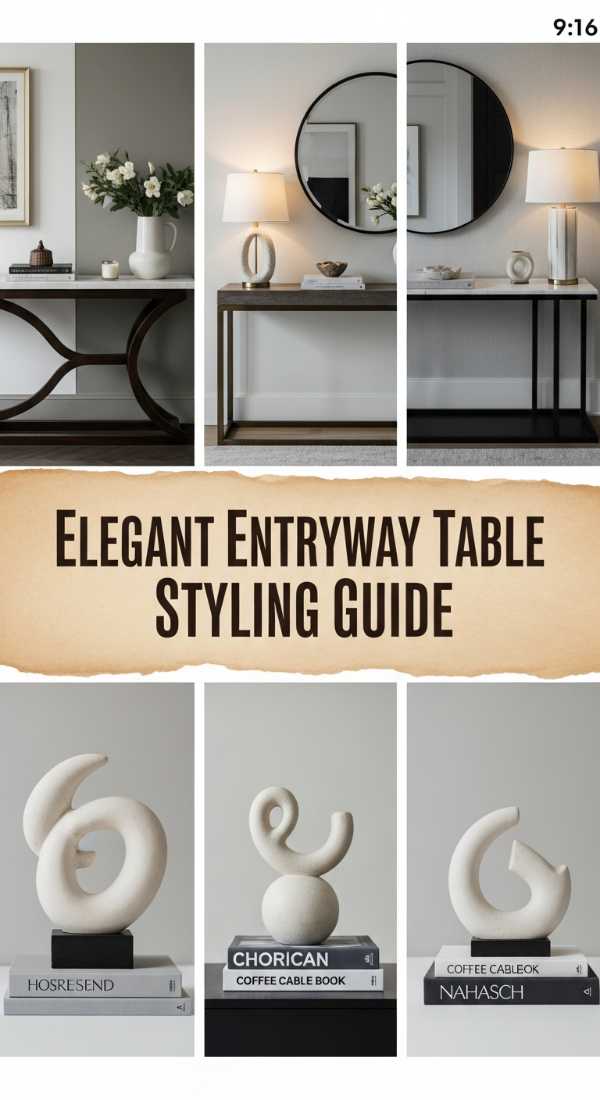Elegant Entryway Table Styling Guide 69ed033c973d4