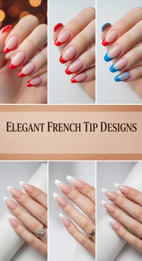 Elegant French Tip Designs 69eba04fd3106