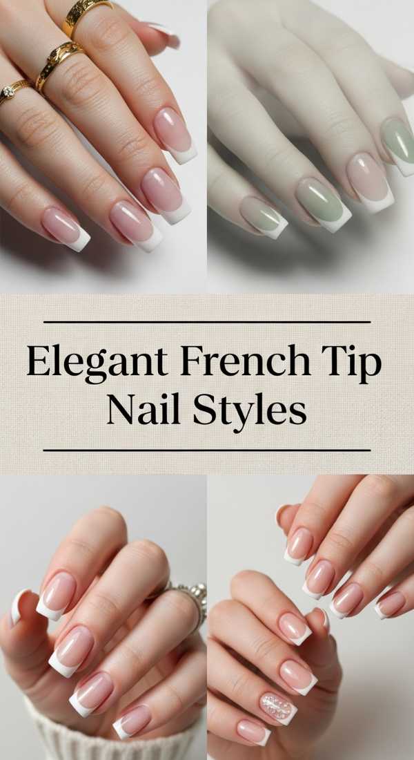 Elegant French Tip Nail Styles 69f2494fd2ccc