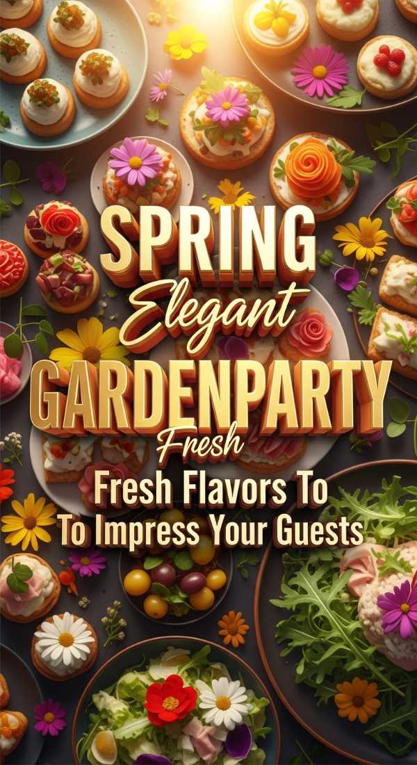 Elegant Garden Party Food To Impress Your Guests 69ef028600038