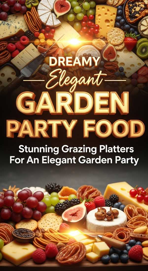 Elegant Garden Party Grazing Platter 69dde5d8bb6d6