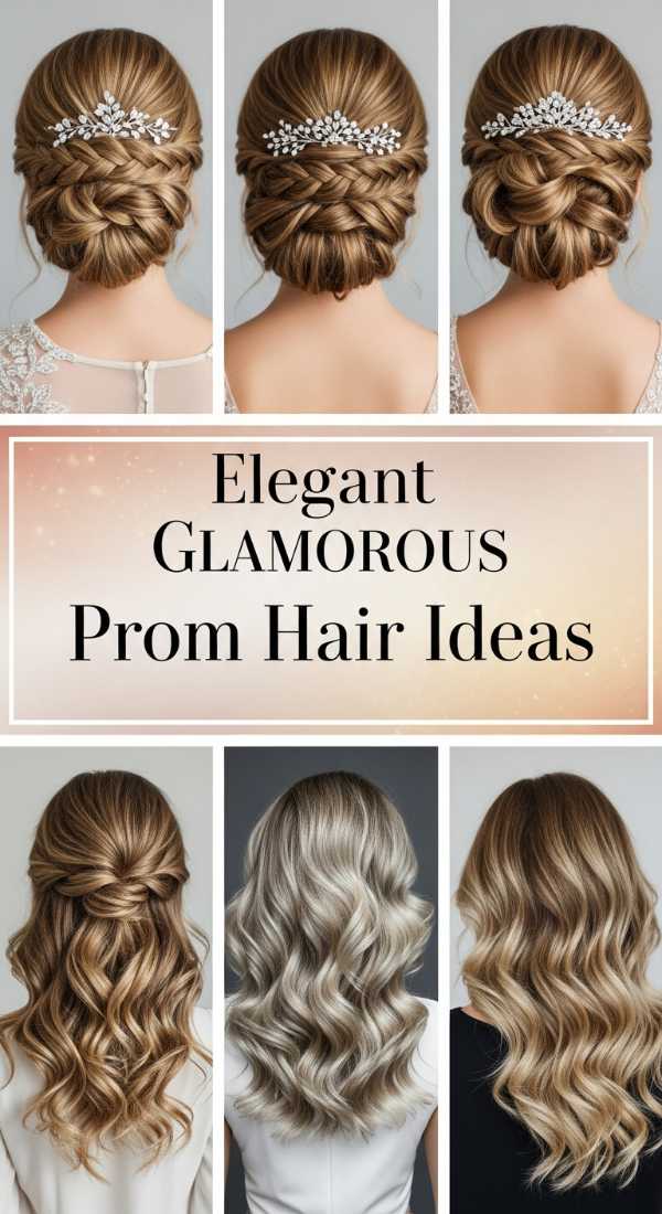 Elegant Glamorous Prom Hair Ideas 69ef495921815