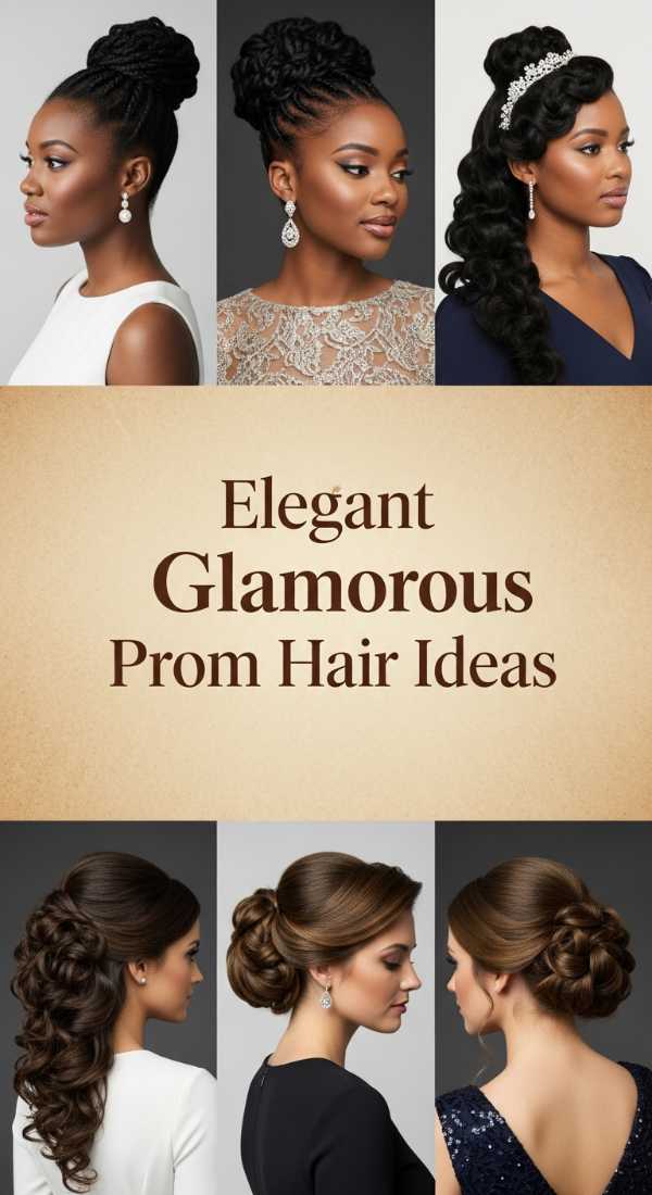 Elegant Glamorous Prom Hair Ideas 69f262d08ff7e