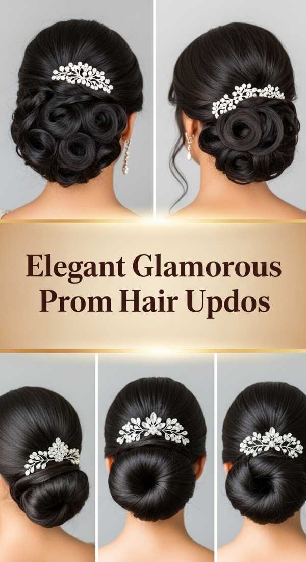 Elegant Glamorous Prom Hair Updos 69f33d94007fa
