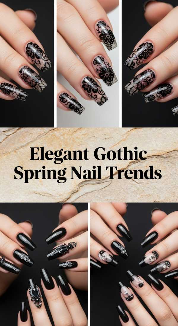 Elegant Gothic Spring Nail Trends 69f32b8b5486d