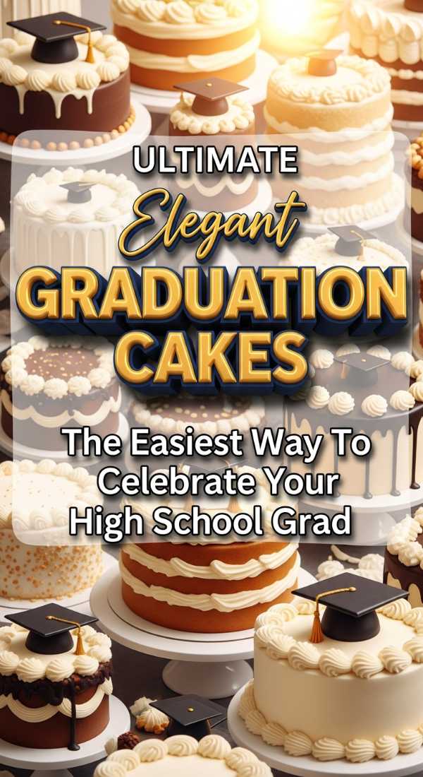 Elegant Graduation Sheet Cakes For High School 69ef8e344aa41