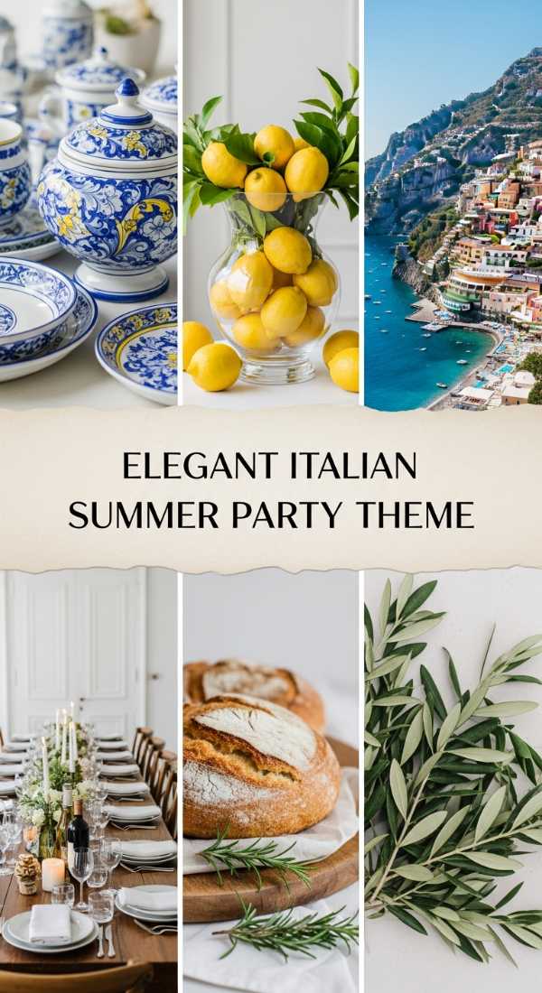 Elegant Italian Summer Party Theme 69e7303faa23e