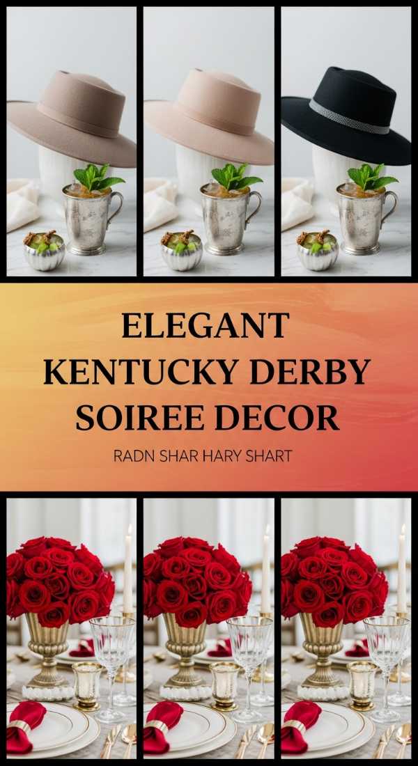 Elegant Kentucky Derby Soiree Decor 69df24378b432