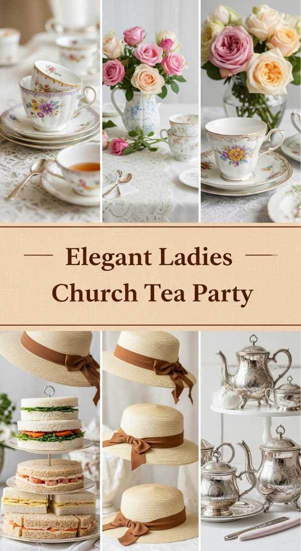 Elegant Ladies Church Tea Party 69df234e20973
