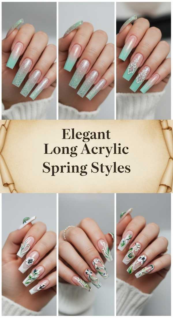 Elegant Long Acrylic Spring Styles 69e4e4ad21ccc