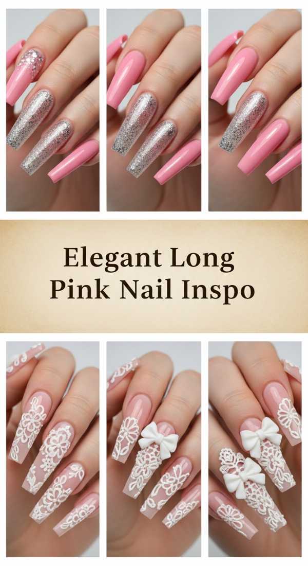 Elegant Long Pink Nail Inspo 69e72ccec072a