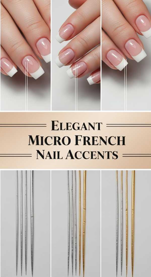 Elegant Micro French Nail Accents 69e350f6c0a3d